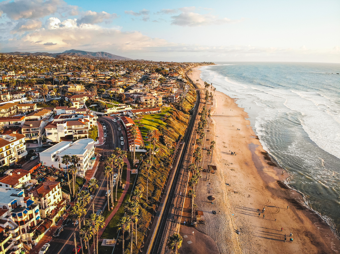 Panoramic Image of San Clemente, CA